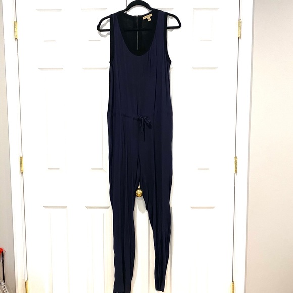BURBERRY BRIT Navy Black Sleeveless JumpSuite - Picture 2 of 16